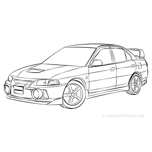 Lancer Evolution IV, V & VI RS/GSR (1996 - 2001)