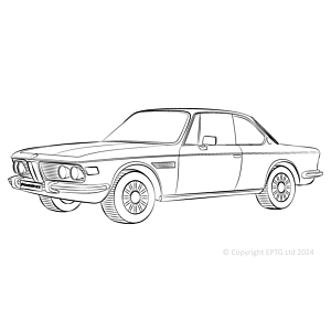 E9 2.5CS - 3.0CSL (1968-1975)